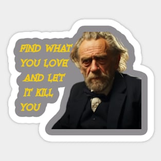 Bukowski Sticker